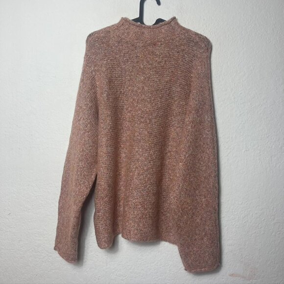 Workshop Mock Neckline Long Sleeve Wool Blend Sweater - Picture 4 of 8